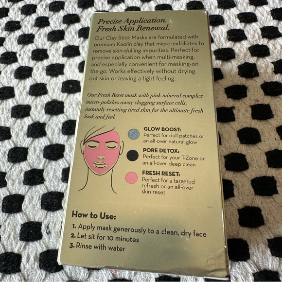Olay NEW Clay Stick Mask Fresh Reset Pink Mineral Complex in Box Mess Free Mask - Picture 6 of 6